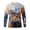 Khaki@GC@, variant on CONZONE Mens Tshirts Long Sleeve T-Shirts for Men Crew Neck Graphic Casual Summer Tee Tops