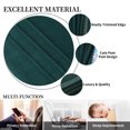 thumbnail image 3 of Haperlare Velvet Curtains 108 inches Length Pom Pom Soft Luxury Room Darkening Green Velvet Drapes Elegant Window Covering for Living Room Dining Room, 2 Panels, 3 of 8