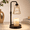 Black, variant on Funistree Candle Warmer Lamp with Timer and Dimmer, Candle Warmer with 2 50W Bulbs, Gifts for Women Mom Girlfriend, House Warming Gifts