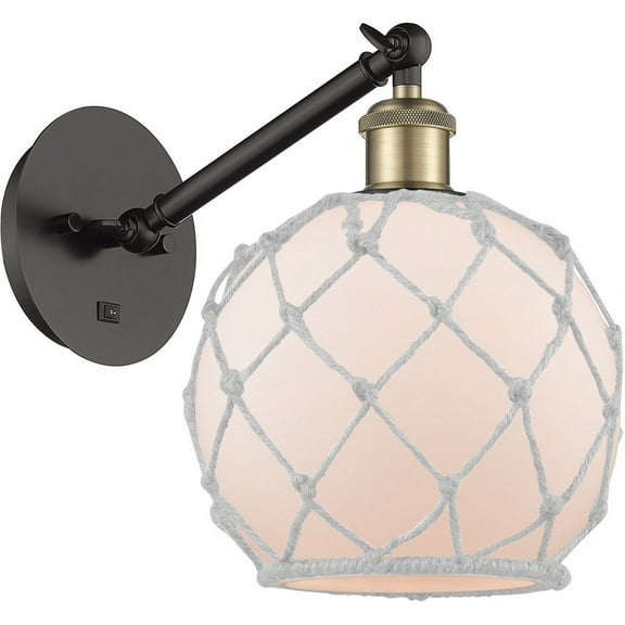 Innovations Lighting - Athens - 1 Light Wall Sconce In Industrial Style-12.38