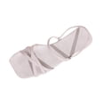 thumbnail image 2 of Womens Sandals Comfortable Women's Fashionable And Casual Spring And Summer Comfortable And Versatile Elegant One-Strap Thin Strap Low-Heeled Flat Sandals Gray 36, 2 of 6