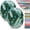 Blue Green, variant on Chunky Chenille Yarn for Crocheting 2 Pack Hand Knitting 28 Yards / 8 oz Thick Tie Dye Fuzzy Jumbo Finger Arm Blanket Bag Cushion (Light Purple) Light Purple