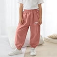 thumbnail image 4 of Antinious Toddler Boys Girls Solid Breathable Jogger Full Length Pants, 4 of 5