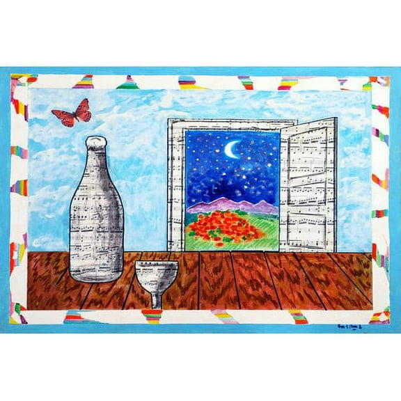 Marmont Hill "Verite" by Wayne Ensrud Painting Print on Canvas