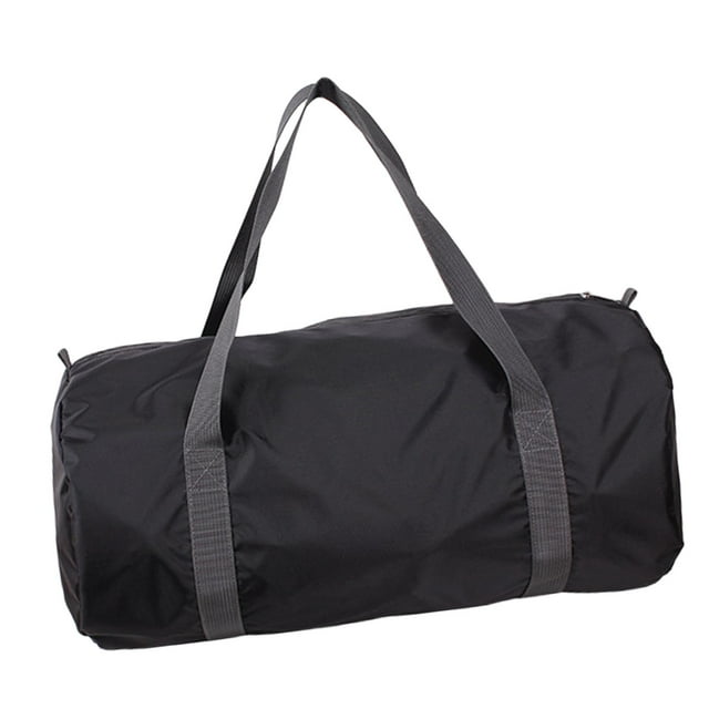 Bolsa de almacenaje para acampada, bolso de viaje, bolso de mano, ropa, bolso de viaje portátil, bolso de noche para gimnasio, mochilero, deportes al Negro BLESIY Bolsa de almacenamiento