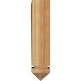 thumbnail image 4 of Ekena Millwork 4"W x 14"D x 18"H Balboa Arts & Crafts Rough Sawn Bracket, Western Red Cedar, 4 of 4