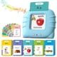 thumbnail image 1 of Tarjetas Flash Parlantes Bilingües En Español E Inglés Para 1-3 Juguetes De Terapia Del Habla De Bolsillo Con 512 Palabras Juguetes De Aprendizaje De Idiomas Montessori Juguetes Para Autismo Aprendiza, 1 of 5