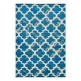 thumbnail image 3 of Unique Loom Outdoor Trellis Collection Area Rug - Nashville (6' 1" x 9' Rectangle Turquoise/Beige), 3 of 7