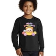 thumbnail image 2 of Wild Bobby Mood Dumplings Kawaii Cute Dim Sum Emotional Dumpling Graphic | Unisex Novelty T-Shirt | Anime Food Lover Gift for Her Him Kids Youth Longsleeve Shirt, 2 of 6