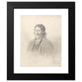 thumbnail image 2 of George Dance 12x14 Black Modern Framed Museum Art Print Titled - Portrait of a Man (1805), 2 of 5