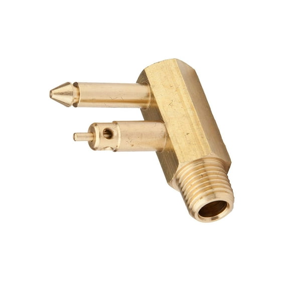 Attwood 8873-6 Brass Quick-Connect Tank Fitting 1/4-Inch NPT Male Thread for Mercury/Mariner