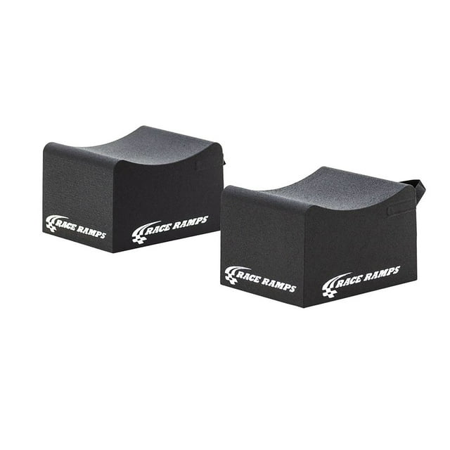 Race Ramps 8 Inch Wheel Cribs for Car Maintenance and Display, RR-WC-8, Black
