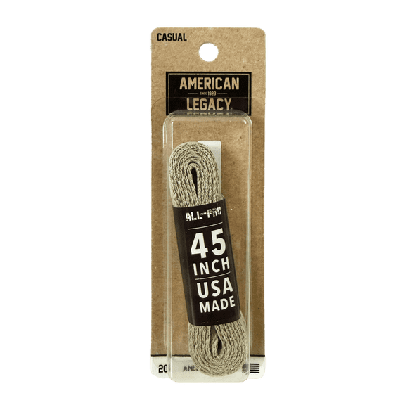American-Legacy Athletic Narrow Flat Vanilla 45"
