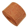 thumbnail image 1 of 1 Roll DIY Ribbon Decor Exquisite Bright-colored Imitation Linen Wrinkle-resistant Multi-use Ribbon for Home, 1 of 8