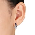thumbnail image 3 of Everly Women's Sapphire and Cultured Pearl 10k White Gold Jewelry Set, 3 of 8