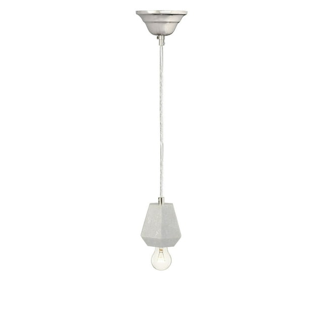 ElkGroup International 8989-012 White Marble Hexagonal Hanging Lamp