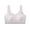 Pink, variant on Wancir Teen Girls' Training Bra Seamless Cotton Cami Wireless Bras Criss Cross Sport Bra Bralette