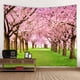 thumbnail image 3 of Tapiz de pared de 150 x 200 cm para dormitorio, decoración floral suave y romántica, estilo bohemio Sakura Romance, 3 of 5