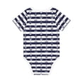 thumbnail image 2 of Daiia Anchors Printed Unisex-Baby Short Sleeve Onesies Bodysuits Baby Climbing Clothes Soft and Comfortable Romper with Expandable Shoulder Design-6 Months, 2 of 8