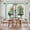 Blue, variant on Hello Spring Kitchen Curtain for Berdoom Living Room Cafe 45 Inch Length, Easter Flowers Green Truck Vintage Floral Grey Tiers Curtains Light Filtering Drapes Window Treatment 2 Panels 52"Wx45"L