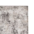 thumbnail image 3 of Benjara Elanor 5 x 7 Area Rug, Modern Abstract Design, Gray Polyester, Jute Backing, 3 of 5