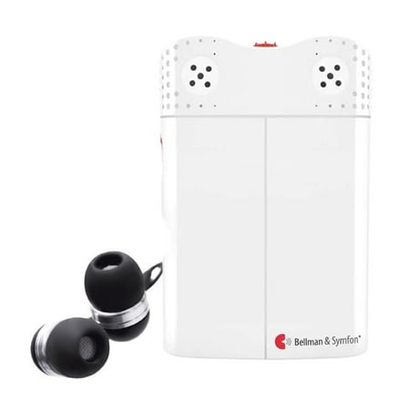 Bellman & Symfon BS-RESPONSE-EB Response Personal Sound Amplifier with Earbuds, White