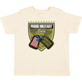 thumbnail image 3 of Inktastic Proud Military Niece Gift Girls Toddler T-Shirt, 3 of 5