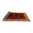 thumbnail image 2 of Ahgly Company Indoor Rectangle Abstract Orange Modern Area Rugs, 3' x 5', 2 of 4