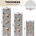 thumbnail image 4 of Beagle and Dog Footprints Kitchen Rugs Sets Of 3,Kitchen Runner Rugs Non Skid Washable,Decorative Kitchen Floor Mats for Kitchen,Sink,Laundry,17"x30"+ 17"x47" + 17"x59", 4 of 6