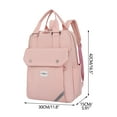 thumbnail image 2 of Xihbxyly Mochila de Viaje para Exteriores, Elegante Diseño En Rojo Oscuro, Almacenamiento Multicapa, Nailon Resistente E Impermeable, Correas Transpirables y Cómodas, Ideal para Uso Escolar Informal,, 2 of 4