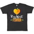 thumbnail image 3 of Inktastic Key West Florida Orange in Heart T-Shirt, 3 of 5