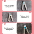 thumbnail image 3 of Cat Dog Nail Clipper and File with LED Light Anti-Slip Handle Nail Trimmer Claw Clipper, 3 of 8