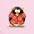 thumbnail image 2 of CafePress - Red Hawaiian Penguin Infant Bodysuit - Baby Light Bodysuit, Size Newborn - 24 Months, 2 of 4