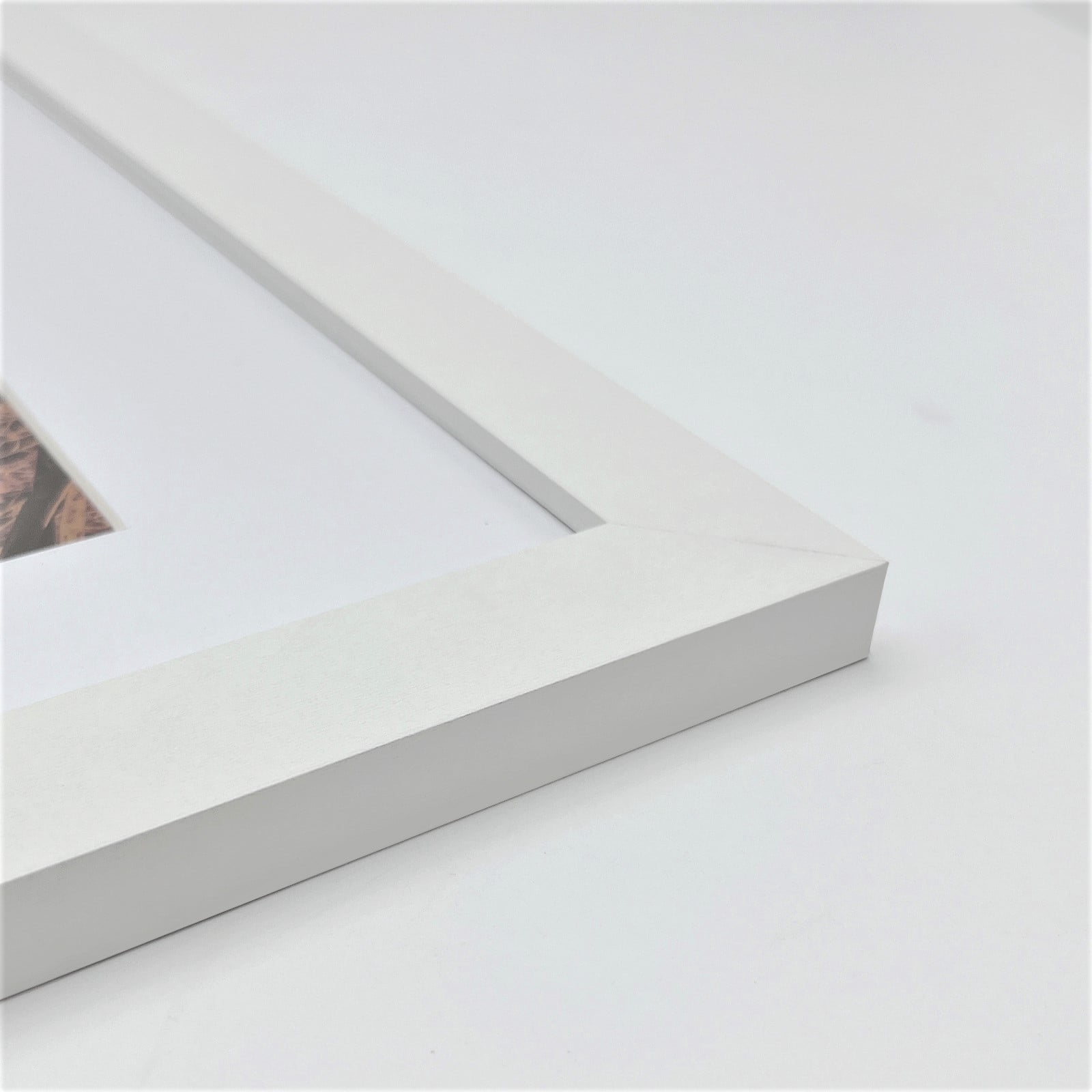 Picture Frame MDF White Frame 16x20" Wall Mount Display, Pack of 2