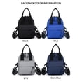 thumbnail image 6 of Xfvqtps Mens and Womens Handbag Small Capacity Adjustable Shoulder Strap Fashion Lightweight Handheld Mini Inclined Shoulder Bag Black, 6 of 7