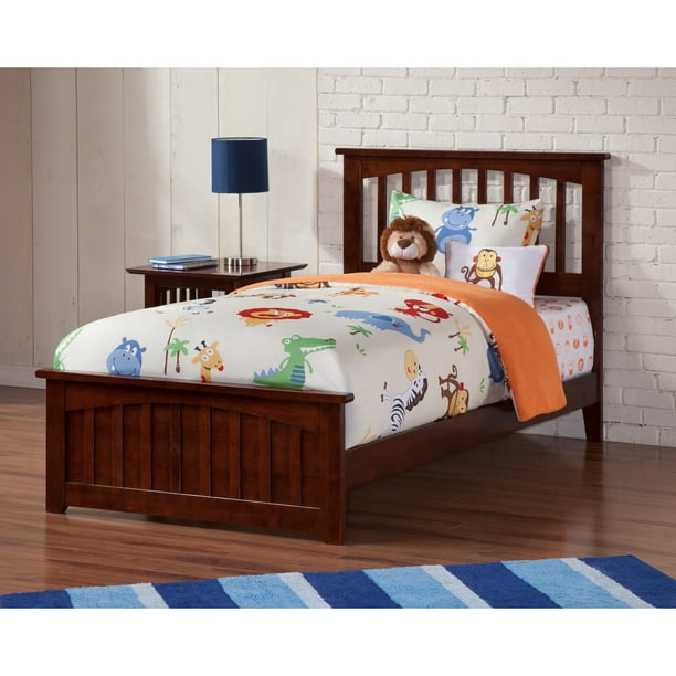 Atlantic Furniture Mission Classic, Eco Friendly Twin Bed Frame