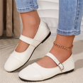 thumbnail image 7 of Willtoo Leather Mary Jane Shoes for Women Dressy Square Toe Ballet Flats with Strap Comfortable Walking Shoes Soft Leather Dress Shoes, 7 of 7