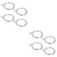 thumbnail image 1 of LNGOOR 28 Pcs Crochets de Rideaux Pinces de Café pour Tringles Rideaux Chambre Anneaux de Douche, 1 of 6