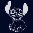 thumbnail image 2 of Mens Lilo & Stitch Negative Black and White Sweatshirt, 2 of 4