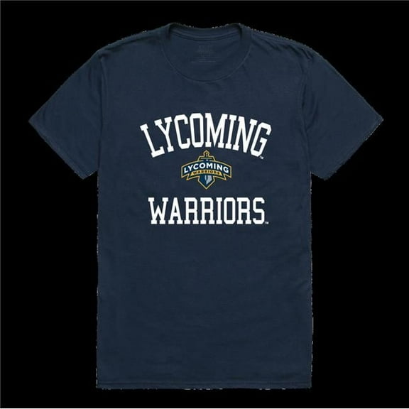 Lycoming College Warriors Arch T-Shirt, Navy - Extra Large