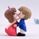 thumbnail image 5 of 2 Piezas de Adornos, Linda Pareja de Muñecas Besándose, 5 of 6