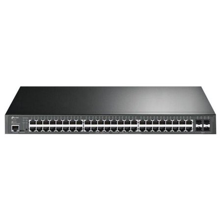 UPC: 0840030702365 | TP-Link TL-SG3452P | 48 Port Gigabit L2+ Managed PoE Switch | 48 PoE+ Port @384W  4 x SFP Slots | PoE Auto Recovery | Omada SDN Integrated | IPv6 | Static Routing | 5 Year Manufacturer Warranty