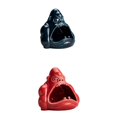 thumbnail image 1 of de Cerámica de 2 Piezas Caja de Almacenamiento de Estatuilla de de de Oficina de Coche Macarena Cenicero Estatua Escultura, 1 of 5