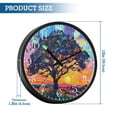 thumbnail image 3 of Voice Activated Clock with Glow Light 12 Inch Large Silent Wall Clock Battery Operated for Home Decor An Oak Tree, 3 of 8