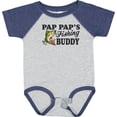 thumbnail image 3 of Inktastic Pap Pap's Fishing Buddy Boys Baby Bodysuit, 3 of 5