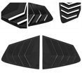 thumbnail image 4 of Rejilla de ventana trasera ANGGREK ABS Negro brillante para 3 Axela 4Dr Sedan 2020-2021, 4 of 8