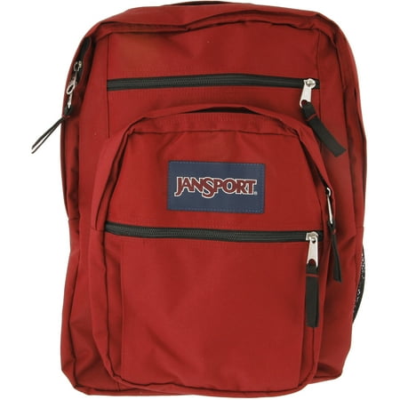 Jansport Big Student Polyester Backpack - Viking Red