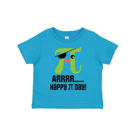 

Inktastic Happy Pi Day Math Symbol Pirate Gift Toddler Boy or Toddler Girl T-Shirt