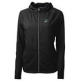 thumbnail image 2 of Women's Cutter & Buck Black Portland State Vikings Adapt Eco Knit Hybrid Recycled Full-Zip Hoodie, 2 of 3