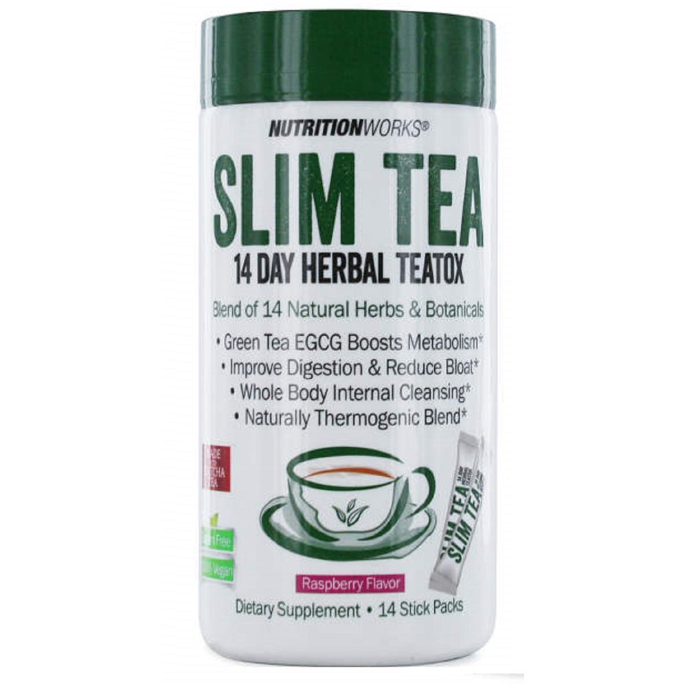 Nutrition Works 14Day Detox Slim Tea Sticks, 14Stick Packs Detox tea That fit